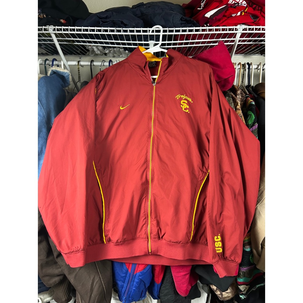 2000s USC Nike windbreaker